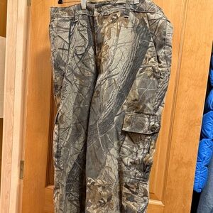 Men's Woodland Pattern Cargo Pants